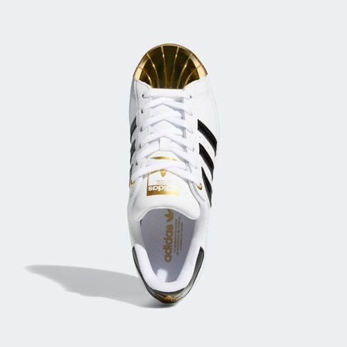 Giày Thể Thao Adidas SuperStar Metal Toe White/Black/Gold FV3310 Màu Trắng Size 36-2