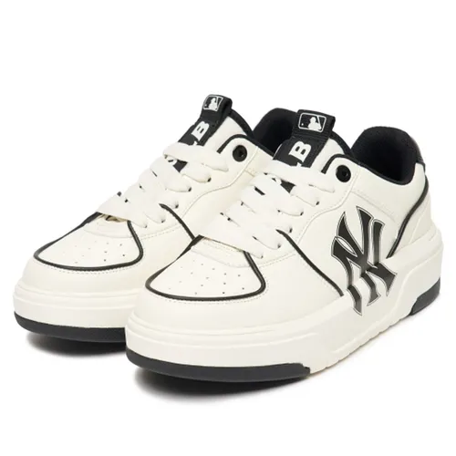Giày Thể Thao MLB Spring New Casual Comfortable Fashion 3ASXCA12N-50WHS Màu Trắng Phối Đen Size 275