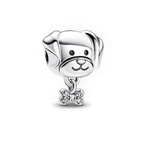 Hạt Vòng Charm Pandora Cubic Zirconia Trong Suốt 792254C01 Màu Bạc - Trang sức - Vua Hàng Hiệu