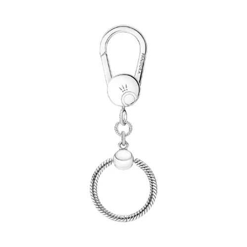 Hạt Vòng Charm Pandora Moments Small Bag Holder 399567C00 Màu Bạc