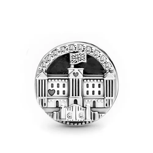 Hạt Vòng Charm Pandora Sparkling Buckingham Palace 799382C01 Màu Bạc - Trang sức - Vua Hàng Hiệu
