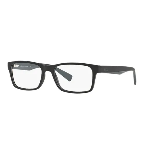 Kính Mặt Cận Armani Exchange Demo Lens Rectangular Men's Eyeglasses 0AX3038F_819956.C-0821 Màu Đen