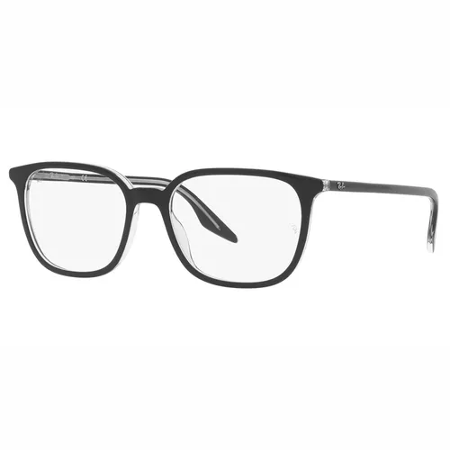 Kính mắt - Kính Mắt Cận Rayban Black On Transparent 0RX5406F_203454.C Màu Đen - Vua Hàng Hiệu