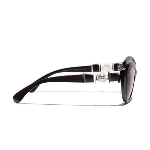 Kính Mát Chanel Cat Eye Sunglasses CH5443H 1674S5 Màu Nâu-3