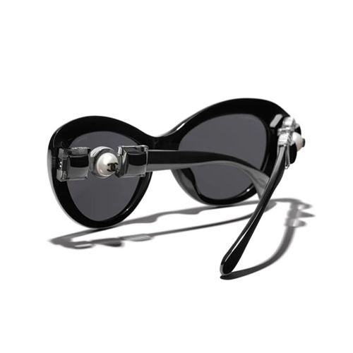 Kính Mát Chanel Cat Eye Sunglasses CH5443H 501S4 Màu Đen Xám-1