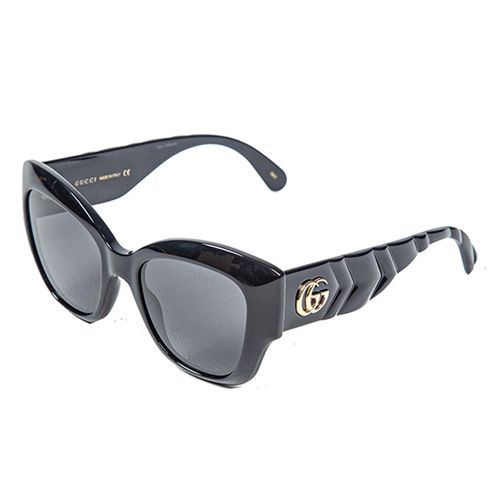 Kính Mát Gucci Grey Butterfly Ladies Sunglasses GG0808S 001 Màu Đen Xám