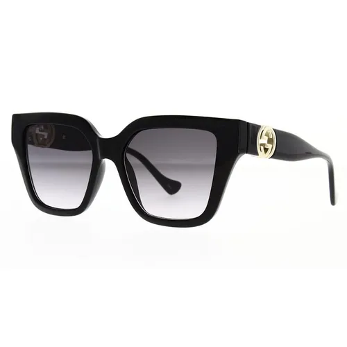 Kính Mát Gucci Sunglasses GG1023S 001 Màu Đen Xám - Kính mắt - Vua Hàng Hiệu