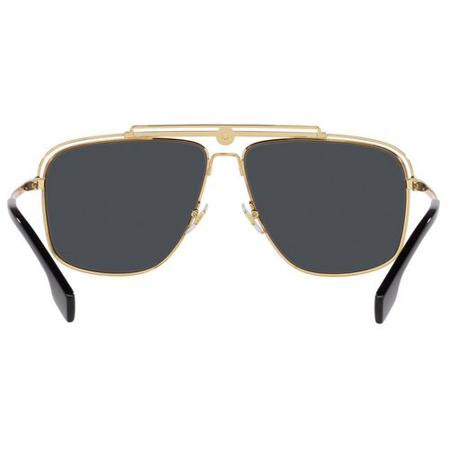 Kính Mát Versace Sunglasses VE2242 100287 Gold Màu Xám Vàng-5