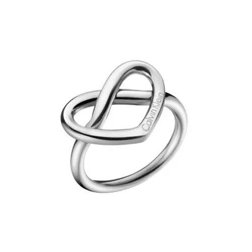 Nhẫn Calvin Klein CK Charming Ring KJ6BMR000106 Màu Bạc