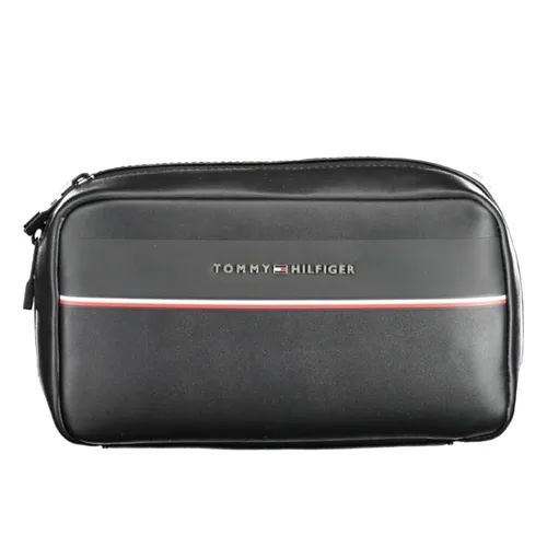 Tommy Hilfiger Túi cầm tay - Túi Cầm Tay Tommy Hilfiger AM0AM08136_NERO_BDS Màu Đen - Vua Hàng Hiệu