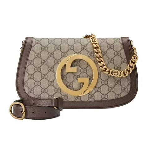 Túi Đeo Chéo Gucci Blondie Shoulder Bag Màu Nâu Be - Túi xách - Vua Hàng Hiệu