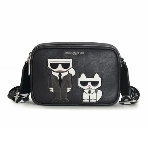 Túi Đeo Chéo Karl Lagerfeld Maybelle LH1EU9BJ Kl3 Black Màu Đen