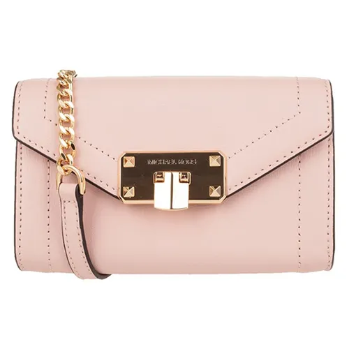 Túi Đeo Chéo Michael Kors Kinsley MK Flap Chain Bag Shoulder Messenger Envelope Ladies 35S9GYKT1L Màu Hồng