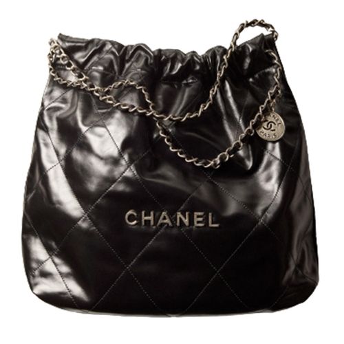 Túi Đeo Vai Chanel HoBo 22 Bag Black Màu Đen Khóa Bạc