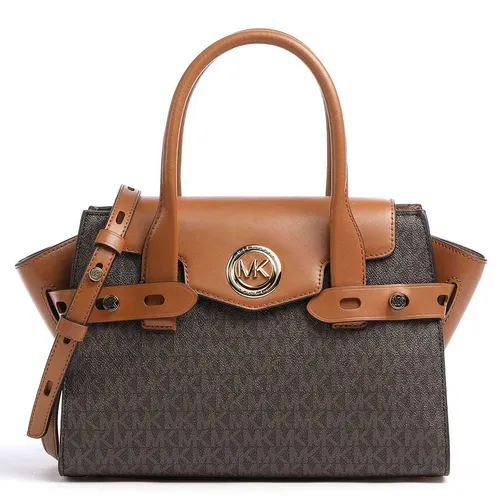 Túi Xách Michael Kors MK Carmen Handbag Synthetic Dark Brown 30S0GNMS1B-252 Màu Nâu Đen
