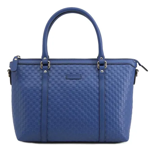 Túi xách Gucci Order - Túi Xách Tay Gucci Women's Handbag 449656_BMJ1G_4231 Màu Xanh Dương - Vua Hàng Hiệu