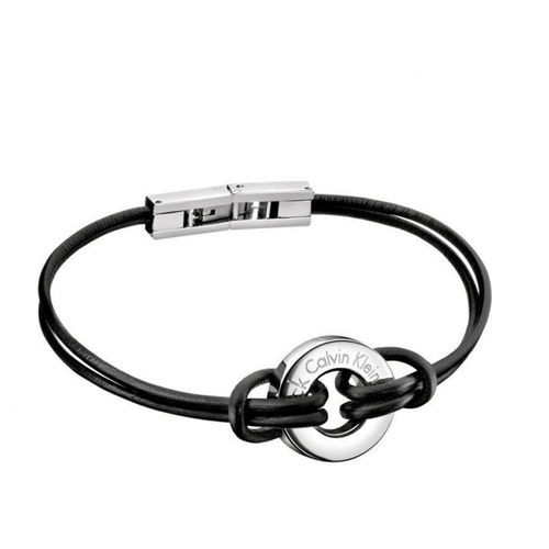 Vòng Đeo Tay Calvin Klein Wish Bracelet KJ12GB010100 Màu Đen - Bạc