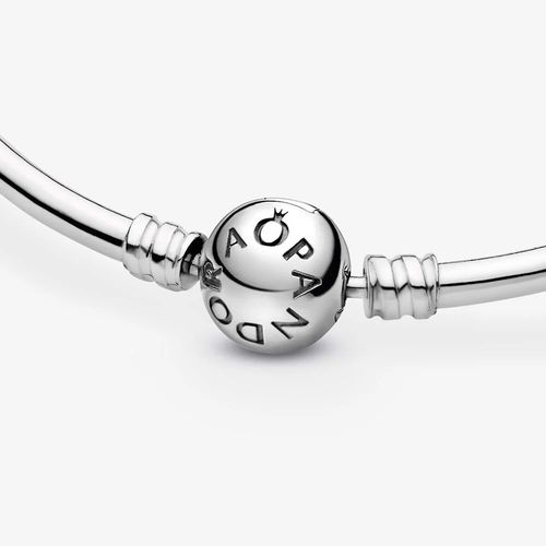 Vòng Đeo Tay Pandora Silver Bangle Bracelet 590713 Màu Bạc-4