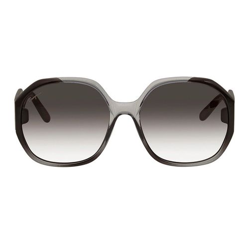 Kính Mát Salvatore Ferragam Butterfly Sunglasses SF943S 007 60 Màu Xám Gradient-2