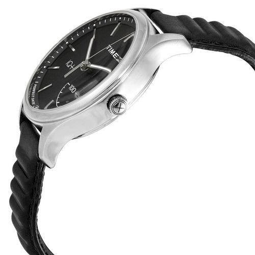 Đồng Hồ Nam Timex IQ+ Quartz Black Dial Men's Watch TW2P93200 Màu Đen-3