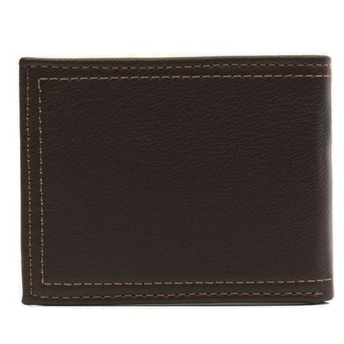 Ví Nam Levi's Men's Premium Leather Wallet Màu Nâu Đậm-3
