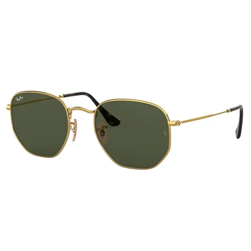 Kính Mát Rayban Hexagonal RB3548N 001 51 Màu Xanh Green - Kính mắt - Vua Hàng Hiệu