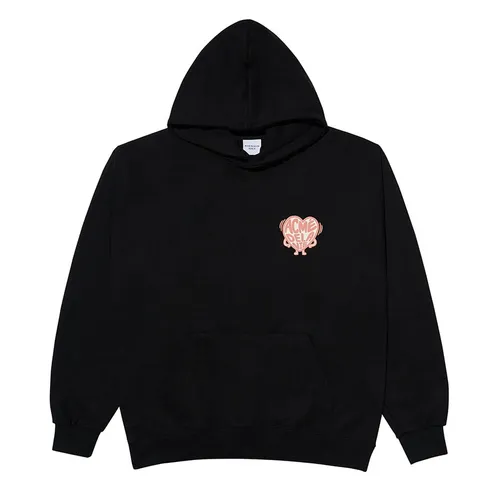 Áo Hoodie Acmé De La Vie ADLV Shaking Heart Hoodie Black Màu Đen - Thời trang - Vua Hàng Hiệu