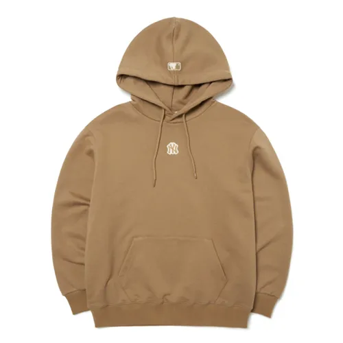 Áo Hoodie MLB Logo Basic Overfit Hoodie New York Yankees 3AHDB0114-50BGD Màu Nâu Size S