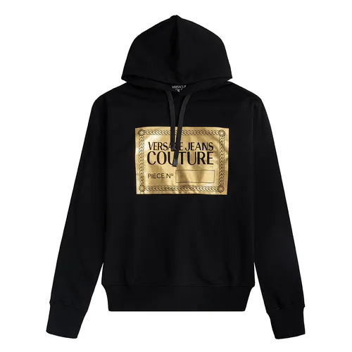 Versace - Áo Hoodie Versace Jeans Couture 73GAIG04 CF00G G89 Màu Đen - Vua Hàng Hiệu