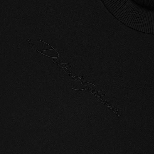 Áo Nỉ Dolce & Gabbana Print Lettering Small G9OW6Z G7WRO Màu Đen-2