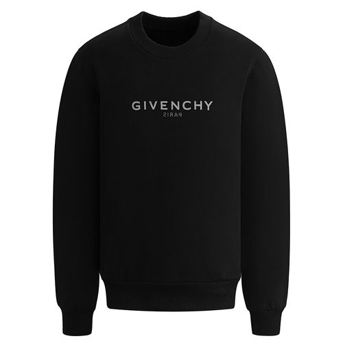 Áo Nỉ Givenchy Long Sleeves Plain Logo Luxury BMJ0CB3Y6V 001 Màu Đen