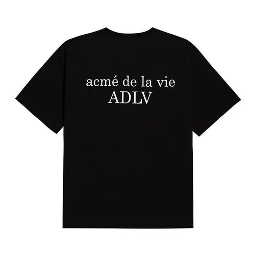 Áo Phông Acmé De La Vie ADLV Baby Face Short Sleeve T-Shirt Black Rabbit Màu Đen Size 1-2