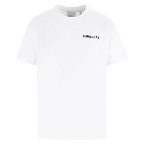 Áo Phông Burberry Women's White Cotton T-Shirt 8057109 Màu Trắng-1