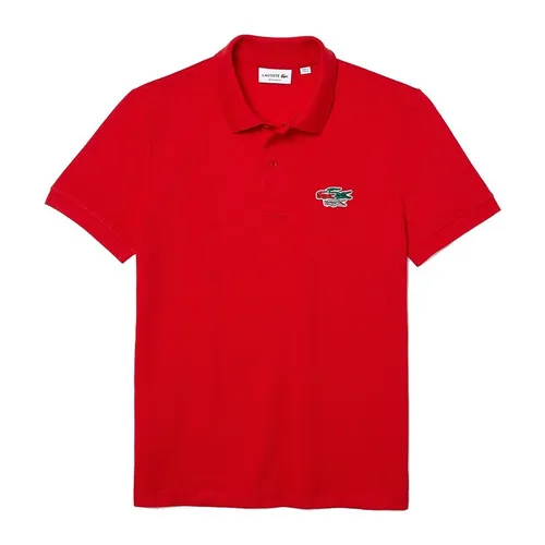 Áo Polo Lacoste Regular Fit Crocodiles Organic Cotton Polo Shirt PH7965-51 240 Màu Đỏ Size L