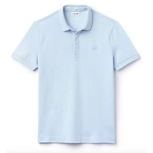 Thời trang Xanh nhạt Áo Polo 100% Cotton - Áo Polo Lacoste Ruisseau Paris Regular Fit Polo Top PH5522 Màu Xanh Nhạt Size S - Vua Hàng Hiệu