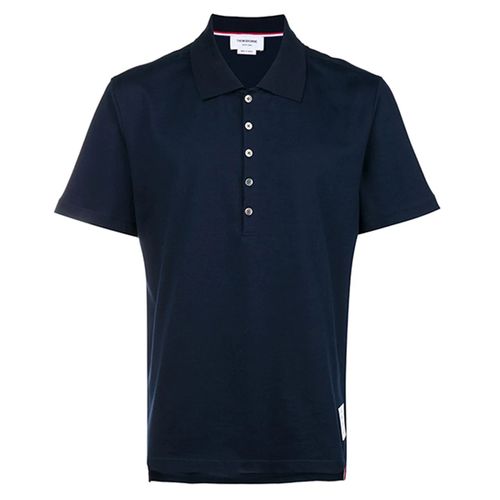 Áo Polo Thom Browne Shirt New 100% With Tag Màu Xanh Navy