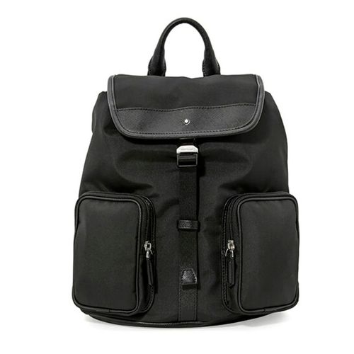Balo Montblanc Sartorial Jet Small Nylon Backpack – Black Màu Đen