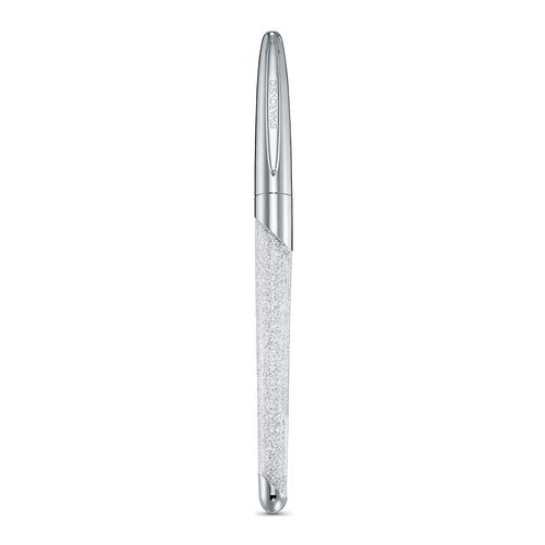 Bút Ký Swarovski Crystalline Nova Rollerball Pen Silver-Tone, Chrome Plated 5534320 Màu Bạc-3