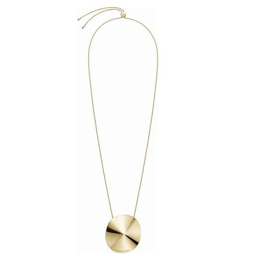 Dây Chuyền Calvin Klein Spinner Necklace KJBAJN100100 Màu Vàng Gold
