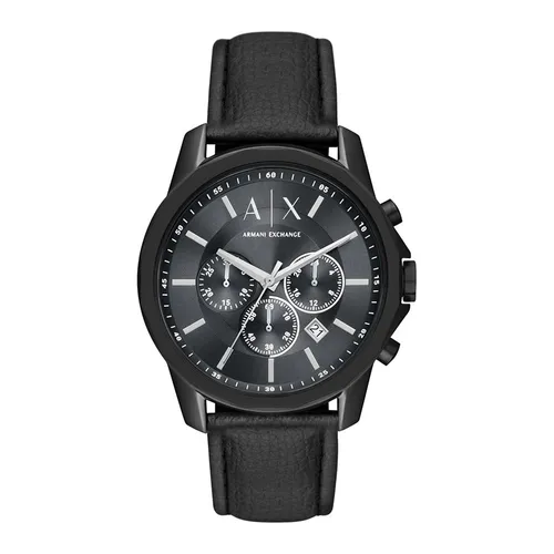 Đồng Hồ Nam Armani Exchange Classic Chronograph Quartz Black Dial Men's Watch AX1724 Màu Đen