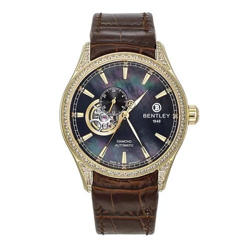 Đồng hồ - Đồng Hồ Nam Bentley BL1784-252KBB-S2-M Màu Nâu Vàng - Vua Hàng Hiệu