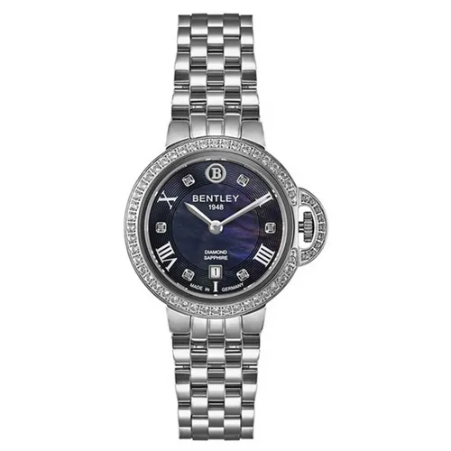 Đồng hồ - Đồng Hồ Nữ Bentley Neo Lady BL1818-102LWBI-S Màu Xanh Bạc - Vua Hàng Hiệu