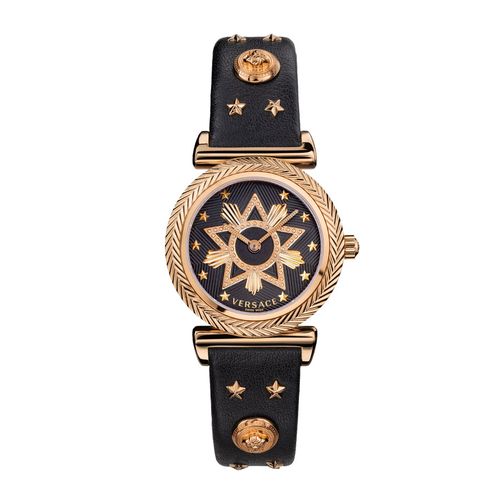 Đồng Hồ Nữ Versace V-Motif Western Watch Màu Vàng Hồng
