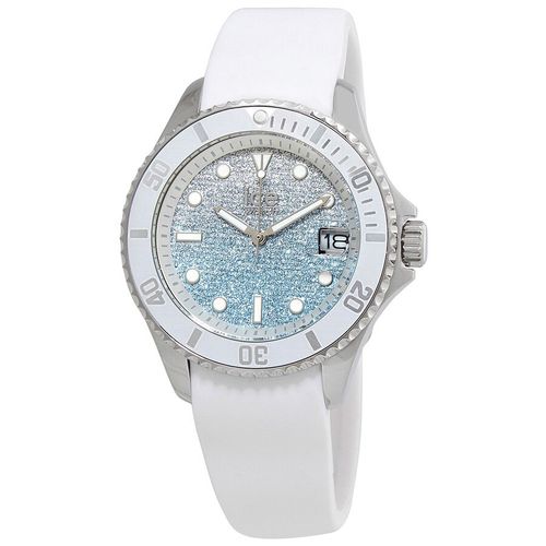 Đồng Hồ Unisex Ice Watch Quartz Watch 020370 Màu Xanh Trắng