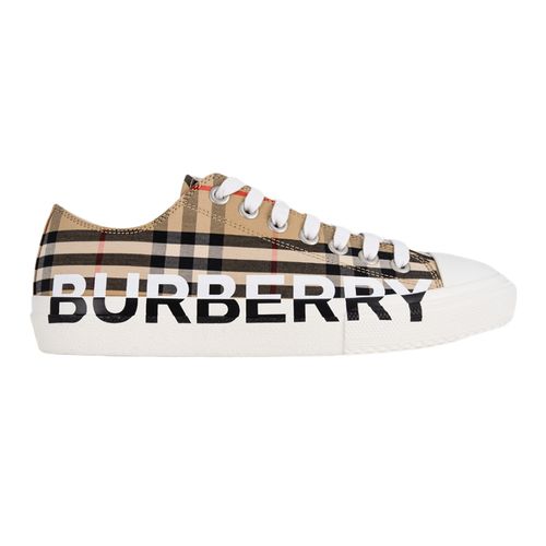 Giày Sneaker Burberry Logo Print Vintage Check Cotton 8024149 Phối Màu-4