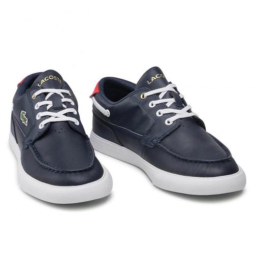Giày Thể Thao Lacoste Bayliss Deck 0121 Màu Xanh Navy Size 40.5-7