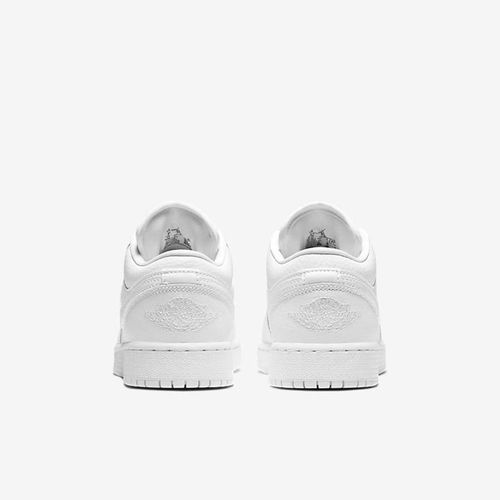 Giày Thể Thao Nike Air Jordan 1 Low Triple White 553560-130 Màu Trắng Size 39-1