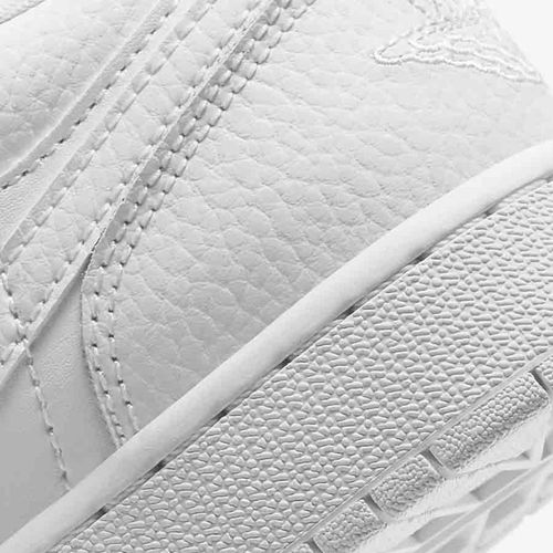 Giày Thể Thao Nike Air Jordan 1 Low Triple White 553560-130 Màu Trắng Size 39-7