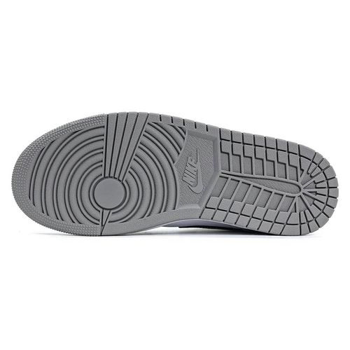 Giày Thể Thao Nike Air Jordan 1 Mid ‘Light Smoke Grey’ 554724-078 Màu Xám Trắng Size 39-5