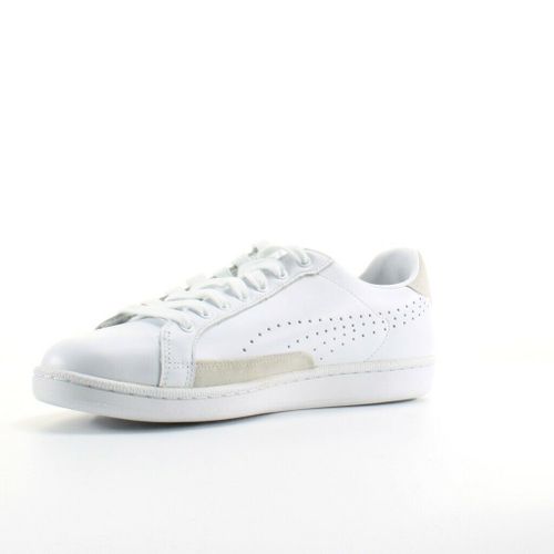 Giày Thể Thao Puma Match 74 UPC Lace Up White Stone Mens Leather Trainers 359518 10 Y12B Màu Trắng Size 44-4